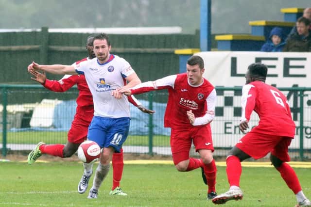 Ross Oulton is back in the frame at AFC Rushden & Diamonds after a six-month lay-off