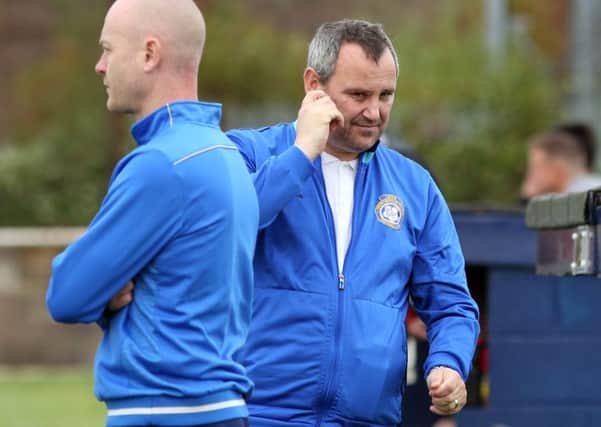 Desborough Town manager Chris Bradshaw wants his players to bounce back from their cup disappointment
