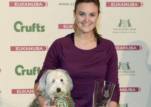 20170310 Copyright onEdition 2017
Free for editorial use image, please credit: onEdition


Agility - Crufts Singles Final - Small - Ashleigh Butler with Sullivan (overall winner), today (Friday 10.03.17), the second day of Crufts 2017, at the NEC Birmingham.


Crufts is the world's greatest dog show and this year will see around 22,000 healthy, happy dogs competing for the coveted 'Best in Show' title as well as taking part in the many other competitions that take place at the show, from Agility and Flyball to the hero dog competition Eukanuba Friends for Life and Scruffts Family Crossbreed of the Year. Crufts 2017 runs from the 9th to the 12th March at the NEC, Birmingham.

Crufts is the perfect opportunity for dog lovers meet around 200 breeds of dog, find out how to go about getting a dog, and to find out about activities and competitions they can get involved in with their own dog.

For more information please contact the Press Office via: T: 020 7518 1008 / 1020
E: press.office@thekennelclub.org.uk

For