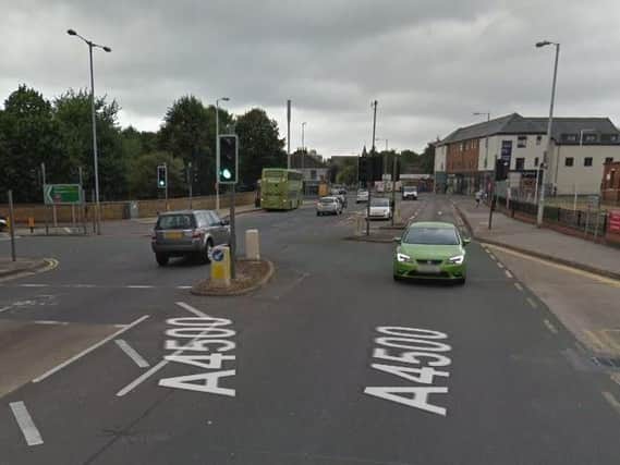 Witnesses are being sought by Northamptonshire Police after a man tried to snatch a woman's handbag in Northampton. Photo: Google Maps.