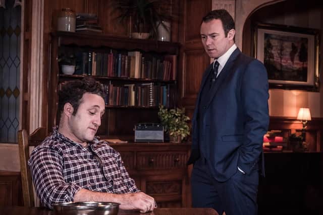 Andrew Lancel and Antony Costa in A Judgement in Stone.