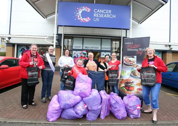 Sonia Mathieson with other members of Slimming World last year