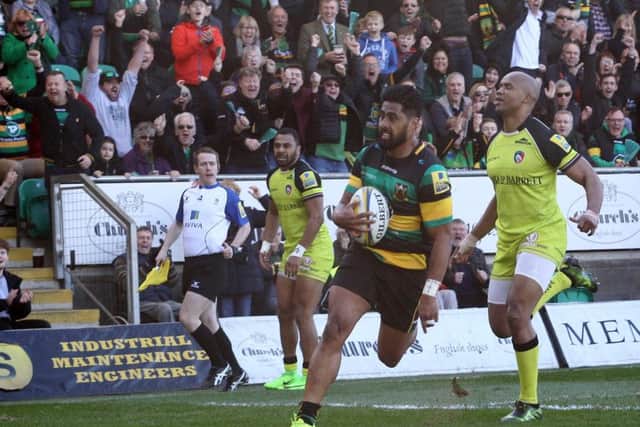 Ahsee Tuala was on the scoresheet last Saturday (picture: Sharon Lucey)