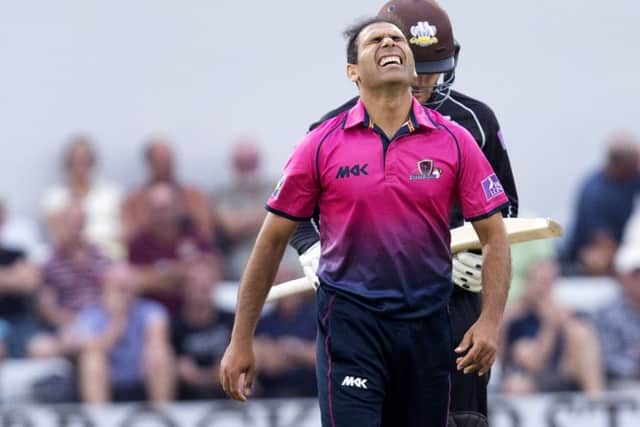 Muhammad Azharullah has suffered an ankle injury (picture: Kirsty Edmonds)
