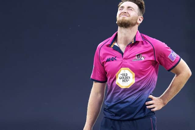 Richard Gleeson has been ruled out of Northants' clash with Glamorgan (picture: Kirsty Edmonds)