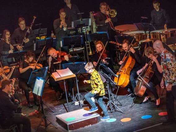 The Royal Philharmonic Orchestra in Orchestras Lives Sound Around project at the Sunderland Empire, March 2017  David Allan Photography.