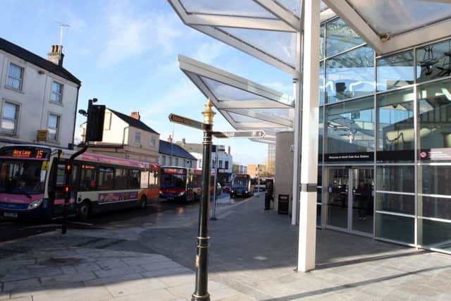 The North Gate Bus Station, in Silver Street.