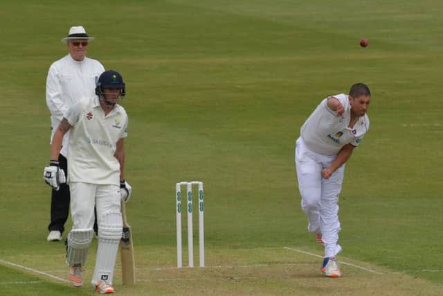 Rory Kleinveldt was in fine form against Glamorgan (pictures: Dave Ikin)