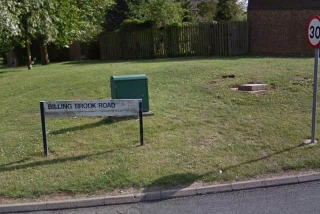 Billing Brook Road. Google Maps
