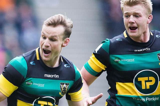 David Ribbans (right) has settled in well at Saints (picture: Kirsty Edmonds)