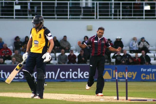Muhammad Azharullah and Northants have had some good battles with Warwickshire in the past (picture: Peter Short)