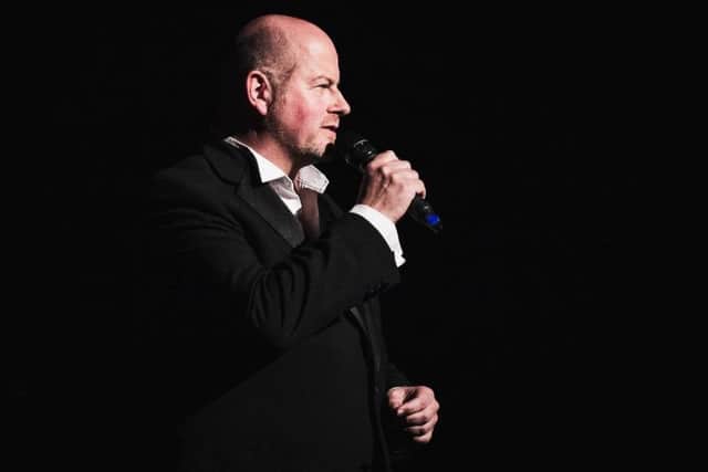 Neil Richardson who will be doing a tribute show to Matt Monro in Wellingborough