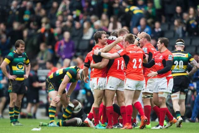 Saints suffered an agonising defeat to Saracens at Stadium MK (picture: Kirsty Edmonds)