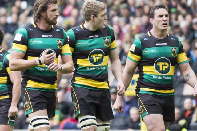 Tom Wood (left) and Louis Picamoles (right) missed the defeat at Exeter (picture: Kirsty Edmonds)