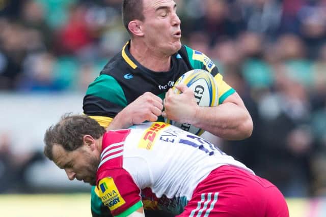 Louis Picamoles received three awards at Saints' end-of-season dinner (picture: Kirsty Edmonds)