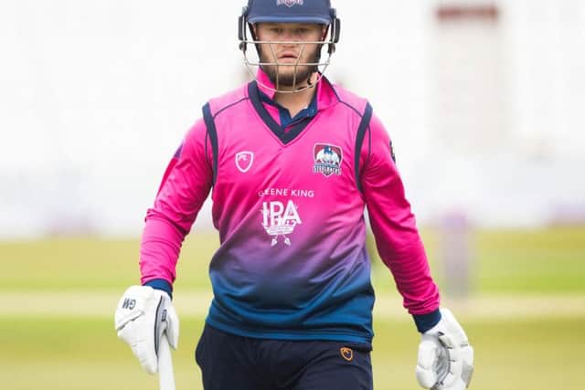 Ben Duckett captained the Steelbacks but was dismissed early in their innings (picture: Kirsty Edmonds)