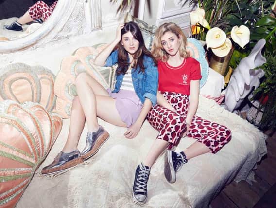 Catherine and Lizzy made history with their major label debut when it reached the top spot in the UK Album Charts