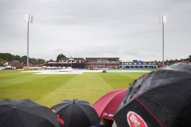 Northants' clash with Nottinghamshire was abandoned (picture: Kirsty Edmonds)