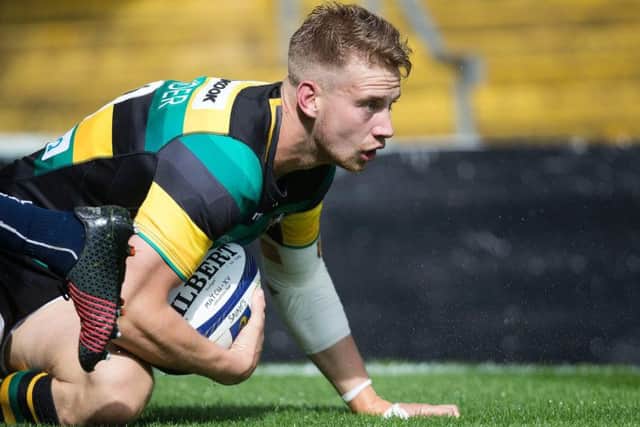 Harry Mallinder opened the scoring for Saints (pictures: Kirsty Edmonds)