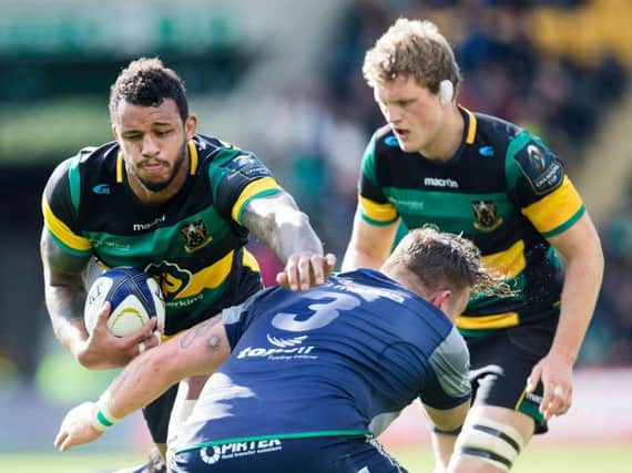 Courtney Lawes impressed again as Saints saw off Connacht (picture: Kirsty Edmonds)