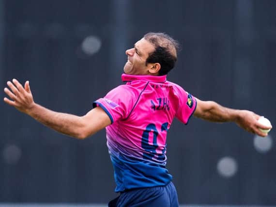 Muhammad Azharullah claimed a couple of wickets for the County (picture: Kirsty Edmonds)