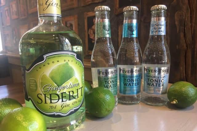 One of the gins at the festival