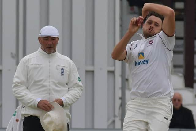 Nathan Buck took five wickets for Northants (picture: Dave Ikin)