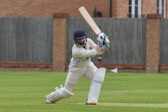 ON THE DRIVE - action from St Crispin's against Kettering (Pictures: Dave Ikin)
