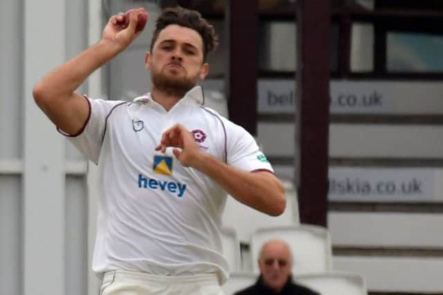 Nathan Buck took six wickets for Northants