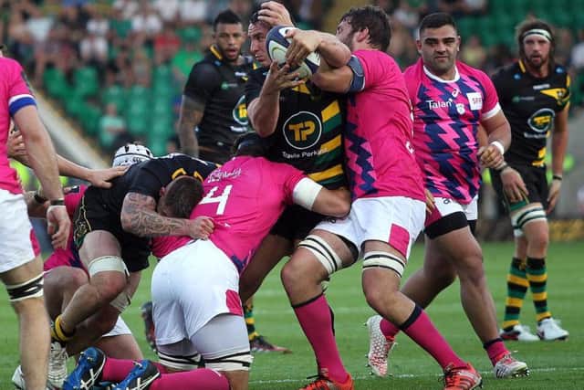 Louis Picamoles made his final Saints appearance against Stade Franais (picture: Sharon Lucey)
