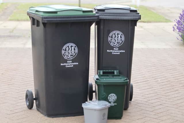 Bin collections in East Northants will be affected