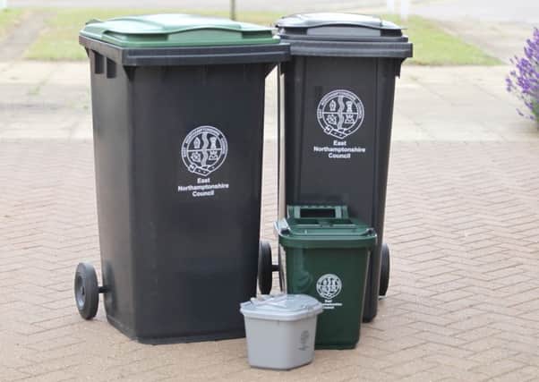 Bin collections in East Northants will be affected
