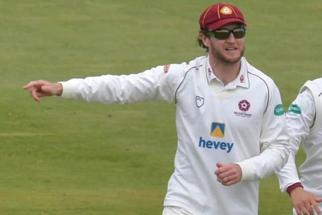 Alex Wakely led Northants to a vital victory at Durham (picture: Dave Ikin)