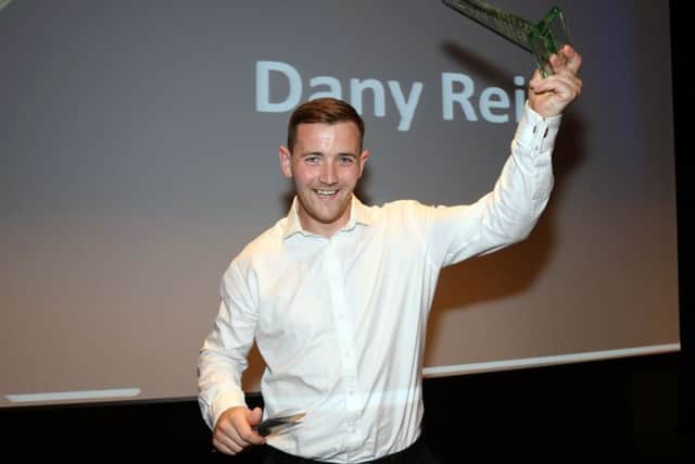 Last year's overall winner Dany Reid