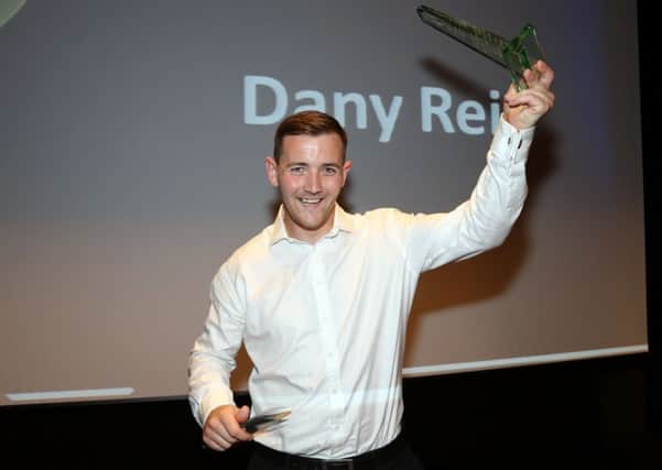Last year's overall winner Dany Reid