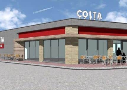 An artist's impression of the store.