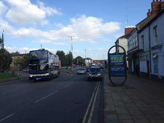 A man was shot by a couple of Russian men in Wellingborough Road yesterday (June 15).