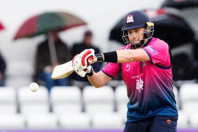 Josh Cobb hit 52 in the Steelbacks' first win against Worcestershire's second team (picture: Kirsty Edmonds)