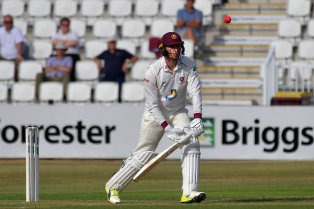 Rob Keogh hit an unbeaten century for Northants (picture: Dave Ikin)