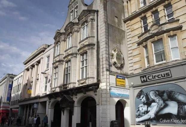 The woman was attacked as she rode along Gold Street towards the train station.