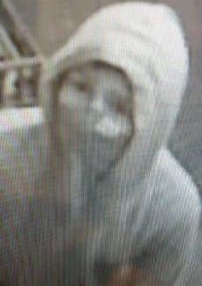 One of the CCTV images