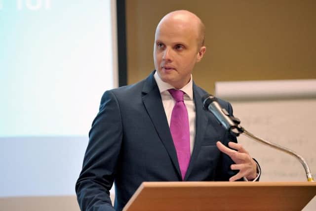 Adam Simmonds, former Police and Crime Commissioner in Northamptonshire
