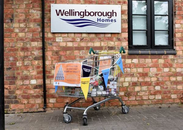 Wellingborough Homes is collecting donations of tins