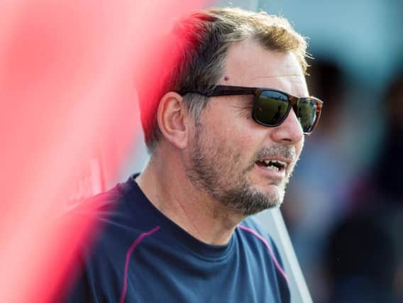 Steelbacks head coach David Ripley takes his side to Durham today (picture: Kirsty Edmonds)