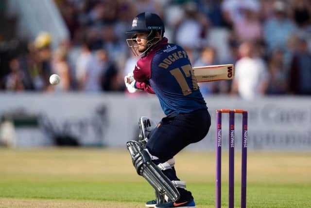 Ben Duckett hit a crucial 72 for the Steelbacks