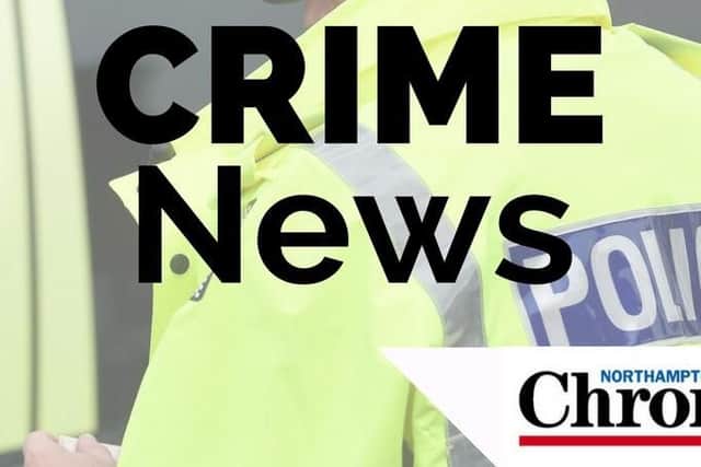 Police said the burglars pried open the front door