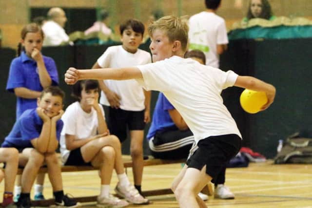 Schools from across Northamptonshire taking part in the final of the Pacesetter Games at Arena Sports in Kettering