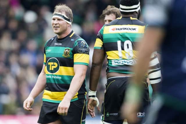 Dylan Hartley has signed a new deal at Saints (picture: Kirsty Edmonds)