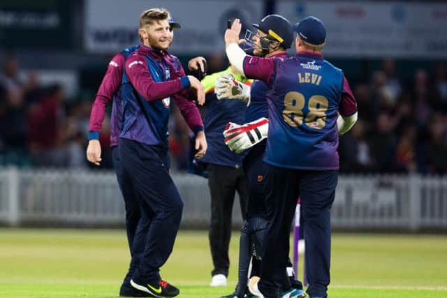 Rob Keogh claimed a wicket and hit a crucial 37 for the Steelbacks (picture: Kirsty Edmonds)