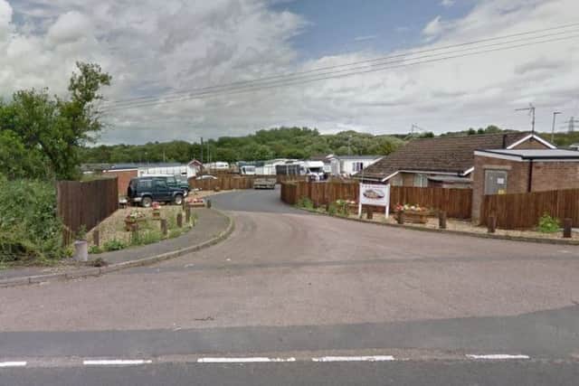 The site in Irchester